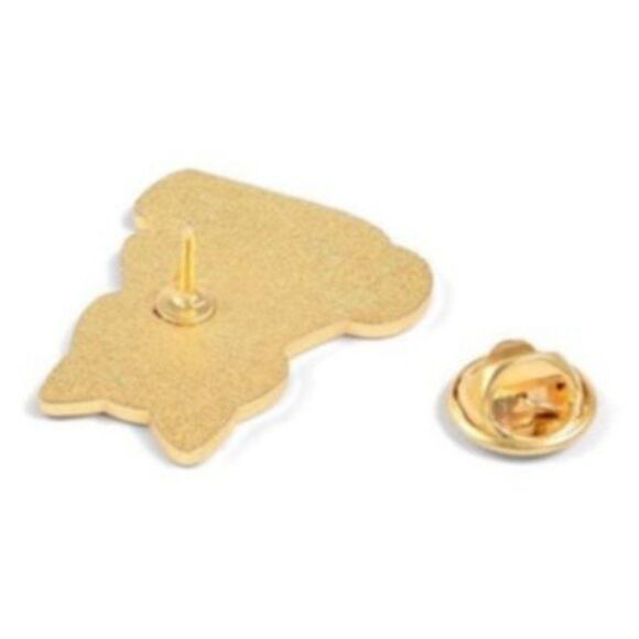 Kawaii Corgi Boba Love Enamel Pin! - Picture 4 of 4